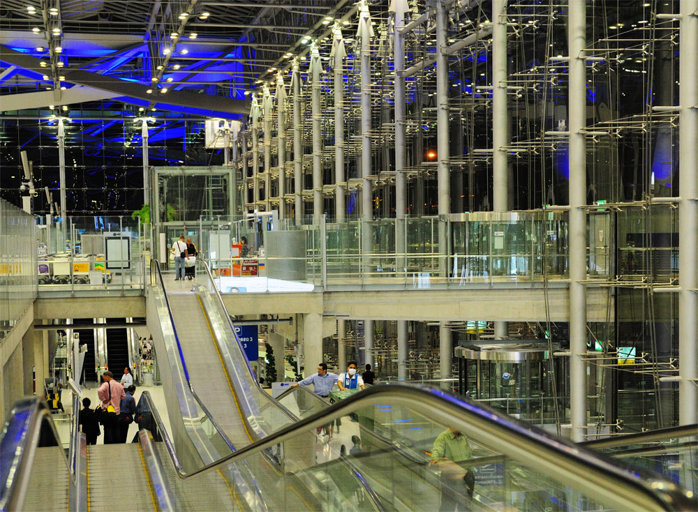 Бангкок. Аэропорт Суварнабхуми. Bangkok. Suvarnabhumi Airport. 5