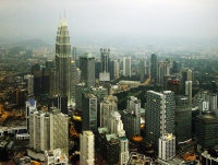 Куала-Лумпур. Вид с башни Менара. Kuala Lumpur.