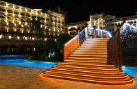 Мардан Палас ночью. Mardan Palace at night.