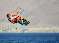 Над Иорданией. Кайтсёрфинг в Эйлате. Kite Surfing in Eilat. 5