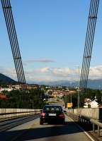 Вид с вантового моста