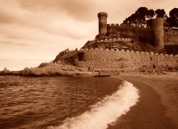 Старая крепость. Тосса де Мар. Old Fortress.Tossa de Mar.