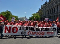 Мадрид. Первомайская демонстрация. Madrid. Uno Maya.