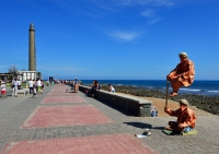 Говорят, что раньше йог мог... Маспаломас. Maspalomas. Gran Canaria.