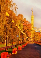 Рыбинск в октябре. Rybinsk in October.