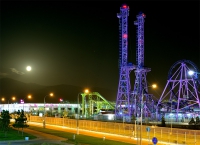 Сочи. Олимпийский парк ночью. Sochi. Olympic Park at Night. 3
