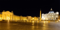 Ватикан ночью или с Рождеством ! Night Vatican.
