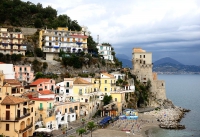 По дороге в Салерно. Amalfi Coast.