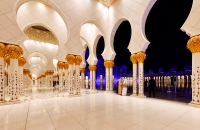 Мечеть шейха Зайда. Абу Даби. ОАЭ. Sheikh Zayed Grand Mosque. Abu Dhabi. United Arab Emirates. 3