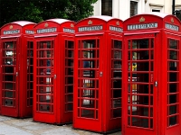 Лондонские будки...London Phones.