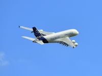 МАКС 2013. Аэробус А-380 в полёте. MAKS-2013. Airbus A-380 in Fligft.