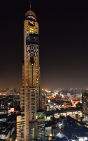 Байок Скай ночью. Bayioke Sky at Night. Bangkok.