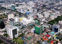 Бангкок с отеля Байок Скай. Bangkok from Baijoke Sky Hotel. 5