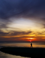 Фотограф на закате. Ко Ланта. Koh Lanta Sunset. 2