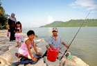 Пенанг. Семейная рыбалка.  Penang. Family Fishing.