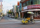 Рикша на острове Пенанг. Penang.