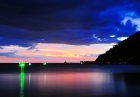 Закат на острове Лан...