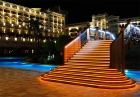 Лестница. Мардан Палас ночью. Mardan Palace.