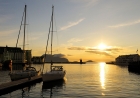 Алесунд на закате. Alesund at sunset.