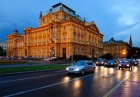 Хорватский народный театр. Загреб. Zagreb. Croatia.