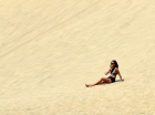 Девушка и дюны. Maspalomas. Girl and Dunes. 4