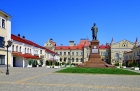 Памятник В.И.Ленину. Рыбинск. Россия. Monument to V.I. Lenin. Rybinsk. Russia.