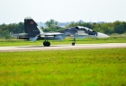 Су-30СМ. Посадка. МАКС-2013. Sukhoi-30.