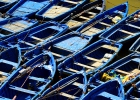 Рыбацкие лодки в Эс-Сувейре. Марокко. Maroc. Essaouira. Fishing boats.