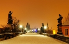 Карлов мост ночью. 3