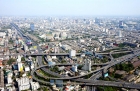 Бангкок. Транспортная развязка утром. Bangkok.