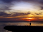 Фотограф и закат. Ко Ланта. Koh Lanta Sunset.